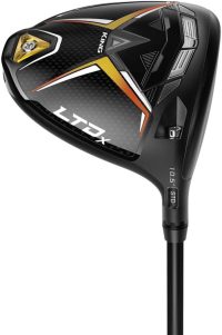 Cobra Golf 2022 LTDX Men's Driver Matte Black-Gold Fusion