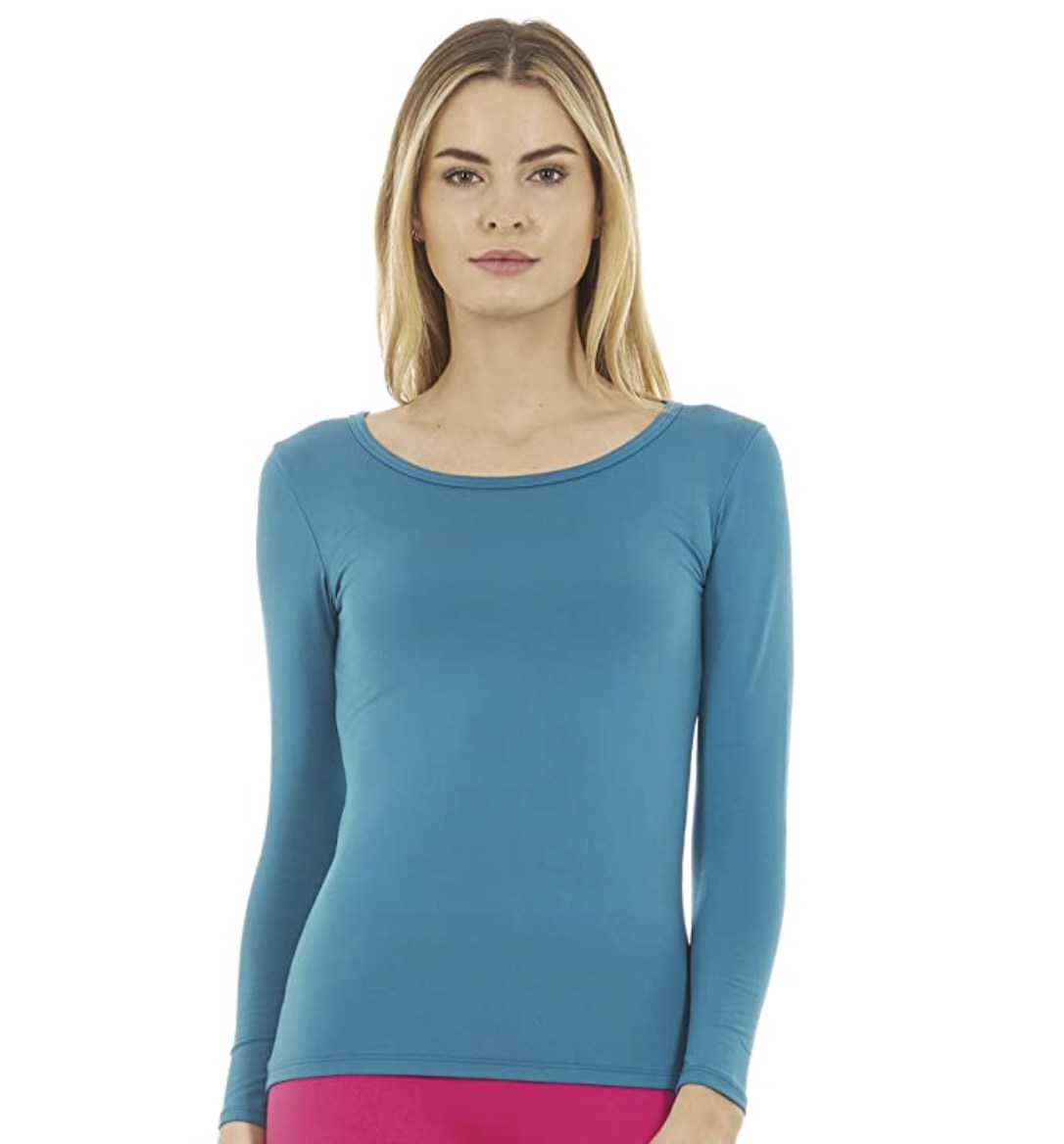 Thermajane Women's Ultra Soft Scoop Neck