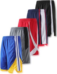 Liberty Imports Youth Quick Dry Athletic Performance Basketball Shorts