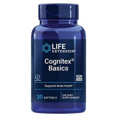 Life Extension Cognitex Basics Brain Health Formula, 30 Count