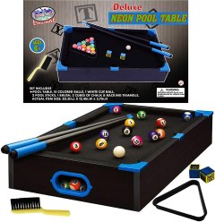 Matty's Toy Shop Deluxe Neon Pool Table