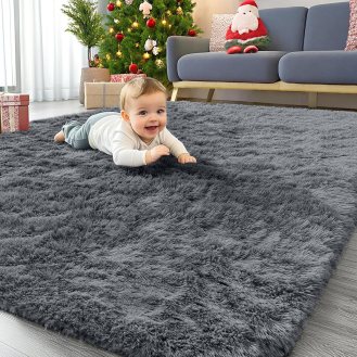 OLANLY Machine Washable Area Rug