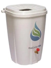 FreeGarden RAIN 55-Gallon Rain Barrel with Brass Spigot