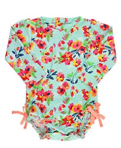 RuffleButts Girls One-Piece Swimsuit