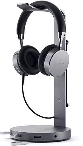 Satechi Aluminum USB Headphone Stand Holder