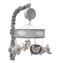 Lambs & Ivy Jungle Safari Musical Baby Crib Mobile