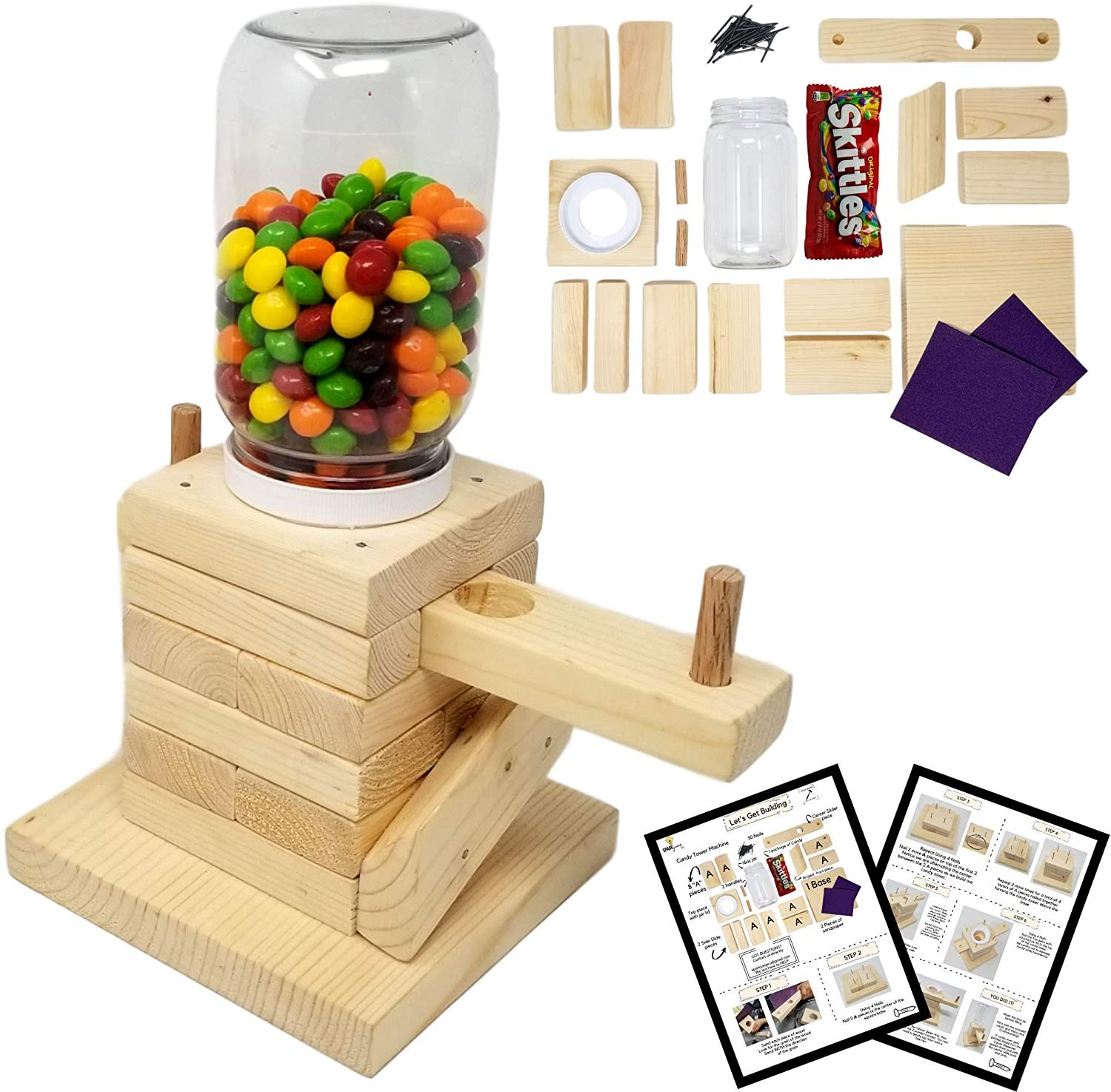 SparkJump DIY Candy Dispenser