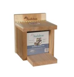 Audubon Wood Hanging Squirrel Feeder