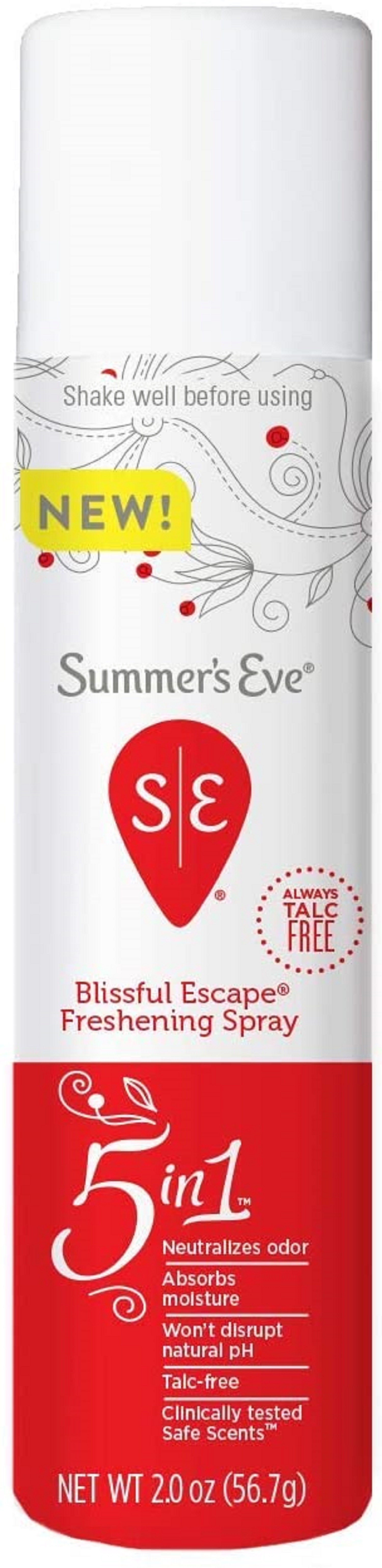 Summer&#039;s Eve Blissful Escape Freshening Spray