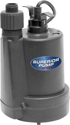 Superior Pump Thermoplastic Submersible Utility Pump