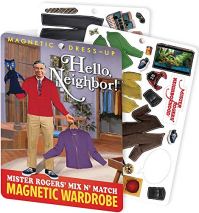 The Unemployed Philosophers Guild Hello Neighbor - Mister Rogers Magnetic Dress Up Play Set