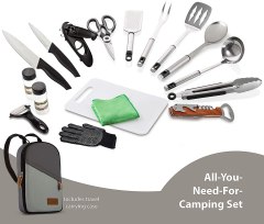 Wealers Camp Kitchen Cooking Utensil Set