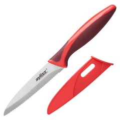 Zyliss Serrated Paring Knife, 4-Inch Stainless Steel Blade